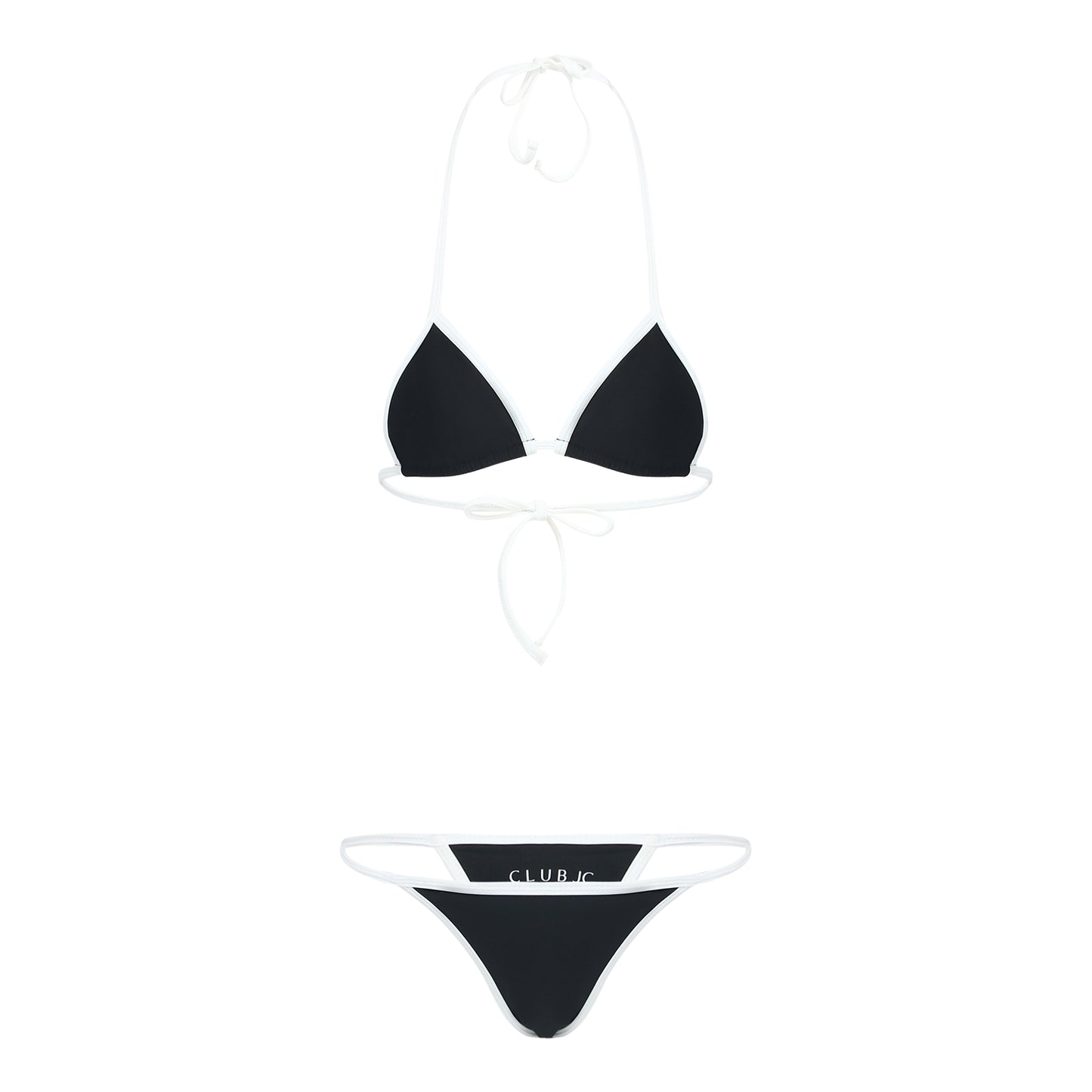 The Vida is a classic bikini set, with a string tie bikini top and cheeky bottoms. Made with sustainable fabric. 